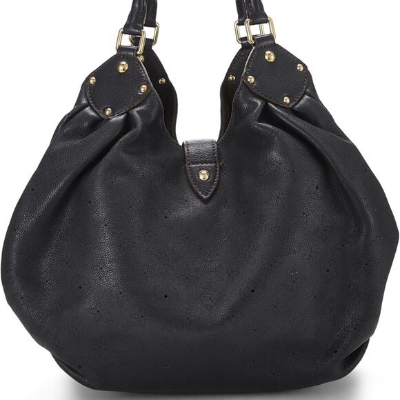 Louis Vuitton Pre-Loved Black Monogram Mahina Large, Black - Picture 2 of 4